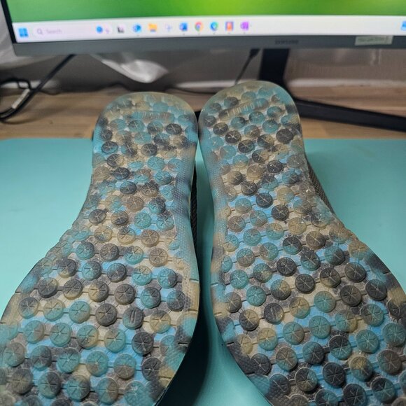 Nobull Olive and Blue Camo Radial Trainers W 6.5 - Picture 2 of 6